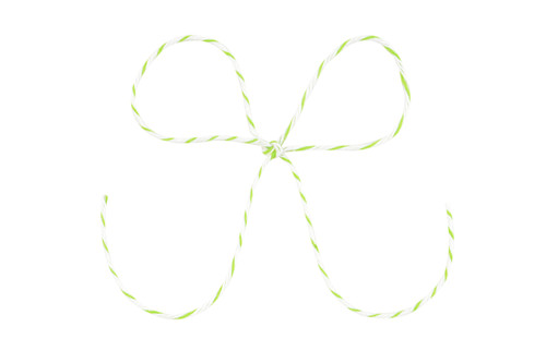 Baker's Twine - Green/White Stripe