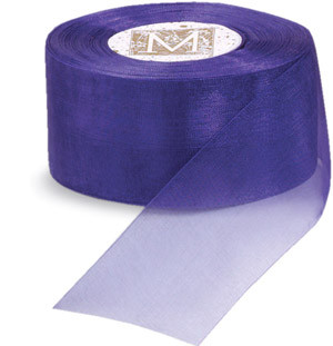 Organdy Ribbon - Amethyst