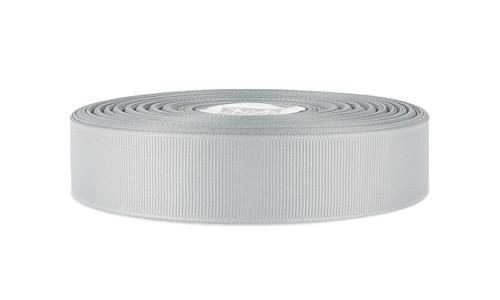 Fine Grosgrain - Light Silver