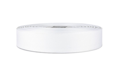 Fine Grosgrain - White