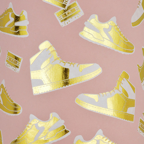 Sneakerhead - Pink/White/Gold Foil 