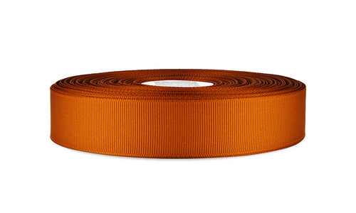 Custom Printing on Fine Grosgrain Ribbon - Copper