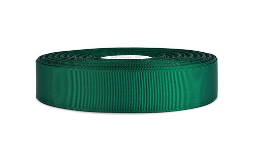 Custom Printing on Fine Grosgrain Ribbon - Hunter