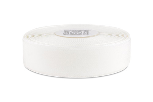 Velvet Satin Ribbon - White Velvet/White Satin