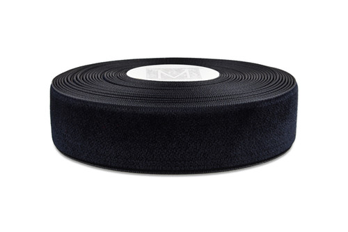 Velvet Satin Ribbon - Black Velvet/Black Satin