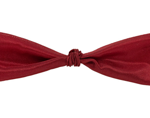 NEW! 1 3/5” Luxe Ribbon – Red Leather