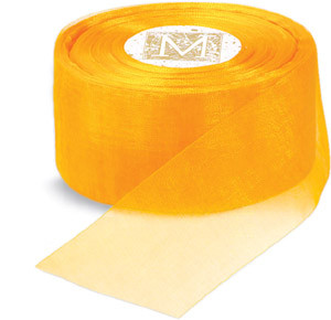 Organdy Ribbon - Buttercup