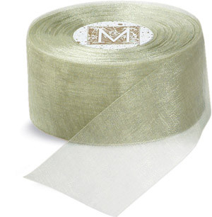Organdy Ribbon - Lamb's Ear