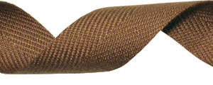 Herringbone Ribbon - Umber