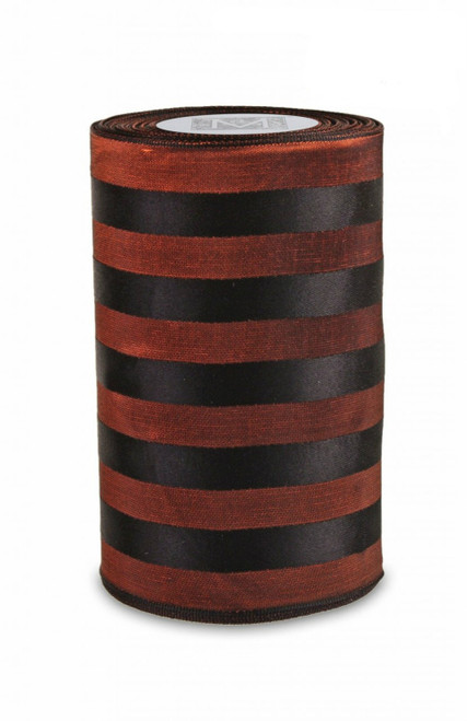 Masquerade Ribbon - Nutmeg/Black