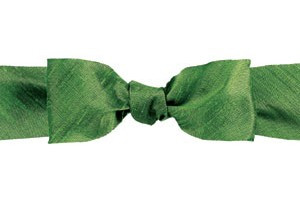 Dupioni Silk Ribbon - Peridot