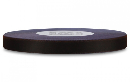 Velvet Satin Ribbon - Chocolate Velvet/Periwinkle Satin