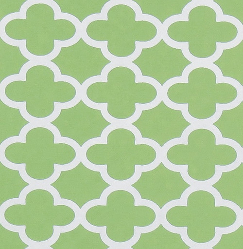 Gift Wrap - Cloverleaf - Green