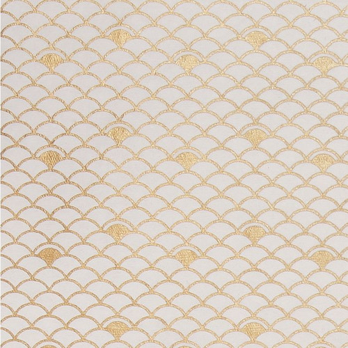 Gift Wrap - Nami - Gold on White