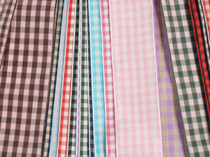 Checked Taffeta Sample Set