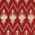 Gift Wrap - Ikat - Red/Metallic Gold