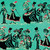 Day of the Dead Turquoise/Black Gift Wrap