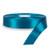 Custom Printing on Original Double Faced Satin Ribbon - Parrot Blue