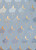Gift Wrap - Sweet Dreams - Light Blue/Metallic Silver