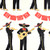 Mariachi Red/Black/Gold Metallic Gift Wrap