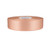 Double Faced Satin  Half Roll - Rose Gold