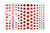 Gift Wrap - Polka Dots - White/Red Foil