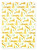 Cheetah Cream/Gold/Black/Green Metallic Gift Wrap 