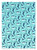 Gift Wrap - Sharks - Turquoise, Dark Blue/White