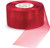 Organdy Ribbon - Cranberry
