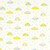 Umbrella Cream Blue/Yellow/Silver Metallic Gift Wrap