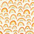 Rainbows Cream Copper/Gold/Pink/Silver Metallic Gift Wrap