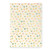 Fortune Cookie Cream Yellow/Pink and Green Glitter Gift Wrap