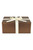 Metallic Bronze Solid Colored Gift Wrap