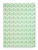Sweet Floral Cream/Green Gift Wrap