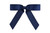Custom Printing on Fine Grosgrain Ribbon - Navy