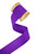 Custom Printing on Fine Grosgrain Ribbon - Purple