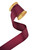 Custom Printing on Fine Grosgrain Ribbon - Wine
