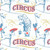 Carnival - Cream/Blue/Red/Gold Metallic 