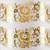 Floral Banner Cream/Gold Foil Gift Wrap