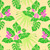 Tropics Peach/Green/Neon Pink Gift Wrap