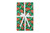 Poinsettia Floral Green/Red/Gold Metallic Gift Wrap