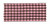 Checked Taffeta Ribbon - Brown/Pink