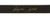 Gold ink "Joyeux Noel" on Black Ribbon - Tidings on Original Double Faced Satin