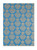 Gift Wrap - Pineapple - Gold on Blue