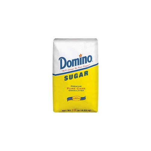 Branded Domino Granulated Sugar (10 Lbs.) - Sugar Free