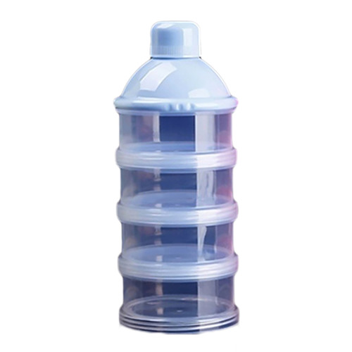 Papaba Milk Powder Dispenser,milk Powder Dispenser 4 Layers Multi-function Portable Newborn Baby Milk Powder Dispenser For Nursery