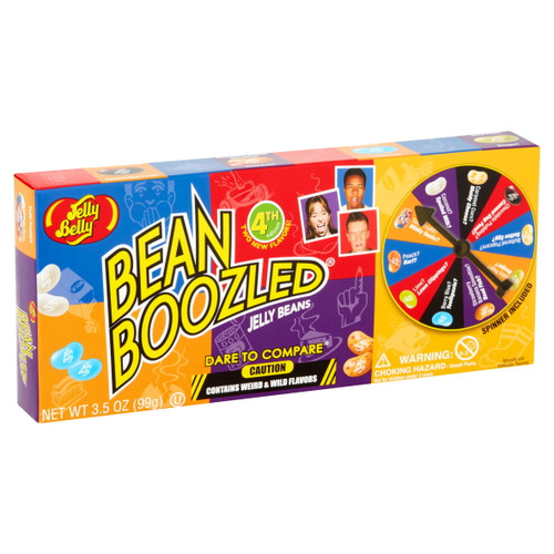 Jelly Belly Beanboozled Jelly Beans, 20 Assorted Flavors, 3.5 Oz Theater Box