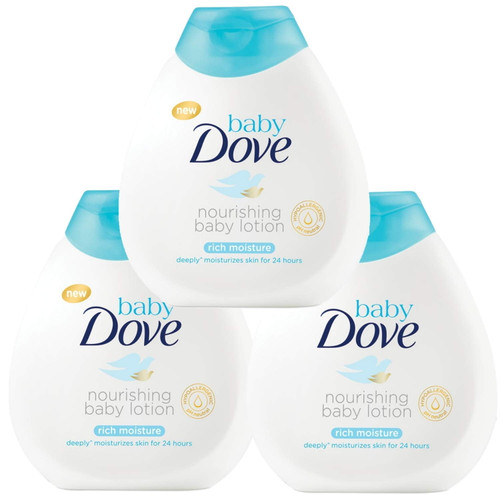 (3 Pack) Baby Dove Rich Moisture Nourishing Baby Lotion (200ml)