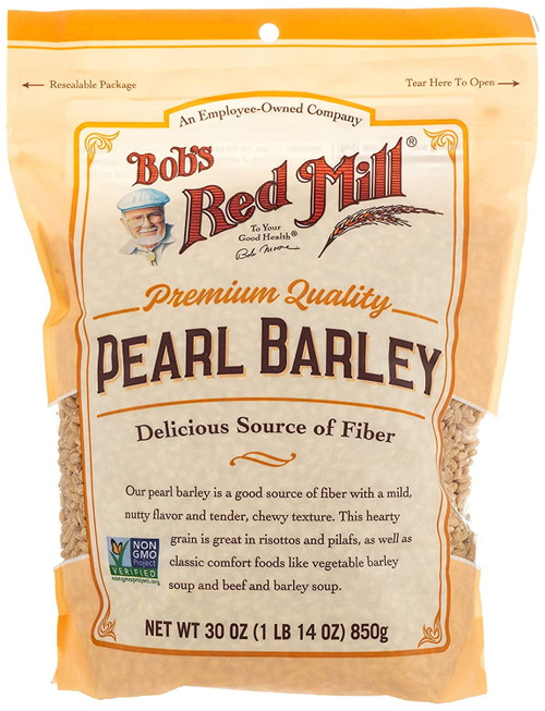 Bob's Red Mill Pearl Barley 30 Oz Resealable Pouch Pack Of 2