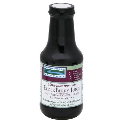 River Hills Harvest 100% Pure Premium Elderberry Juice